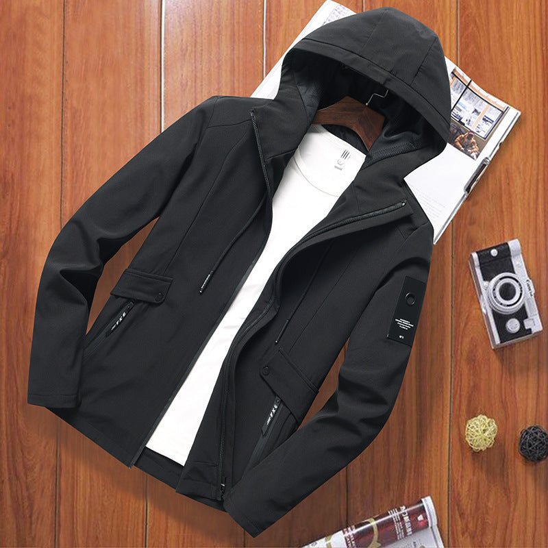Sports Jacket Men's Hooded Jacket