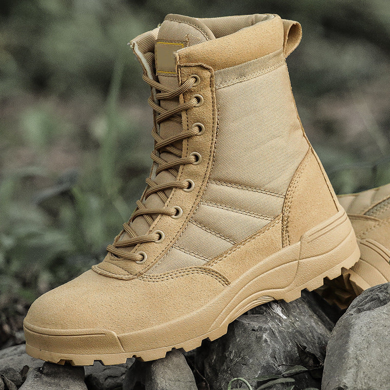 Desert combat boots