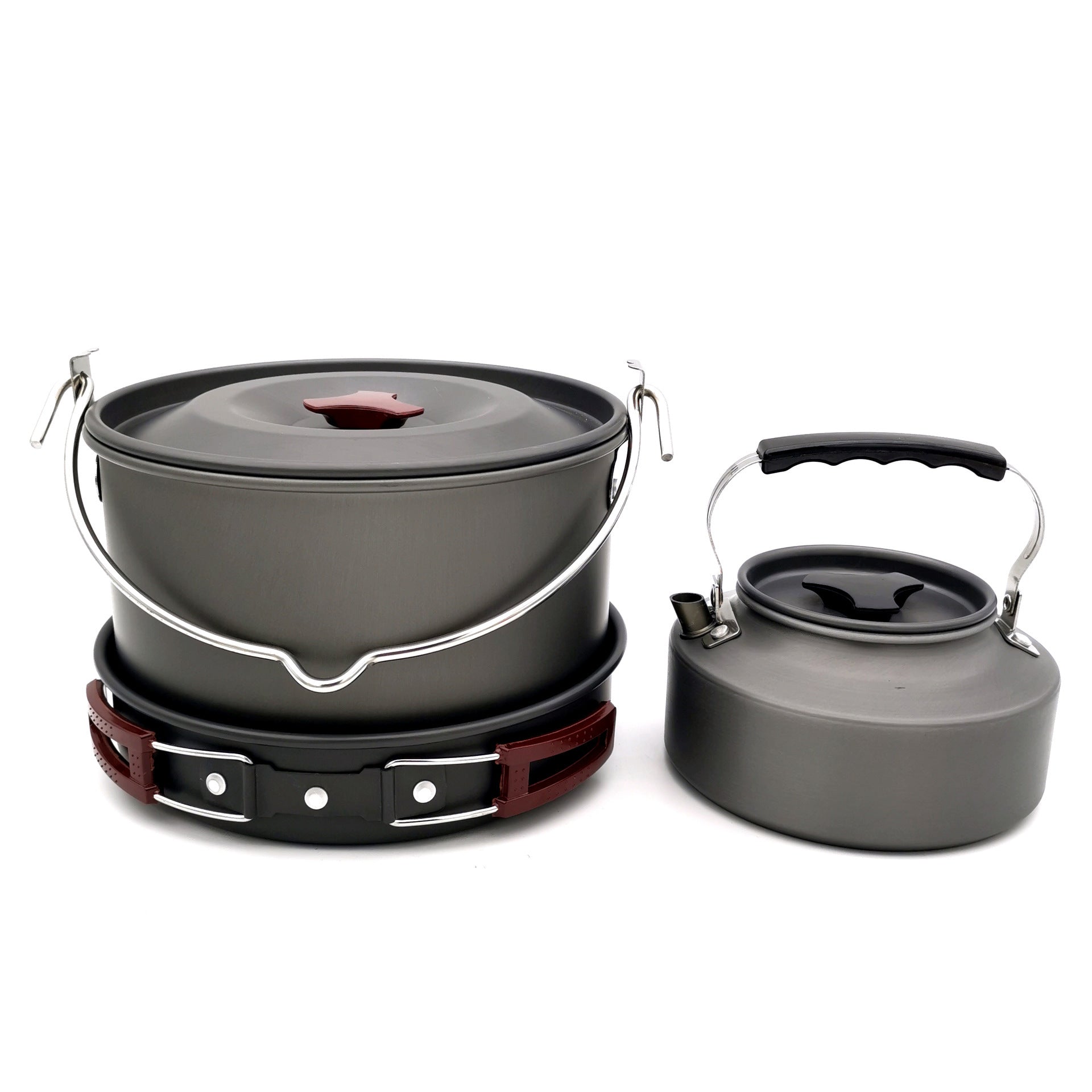 Camping Cookware Aluminum Pot Set