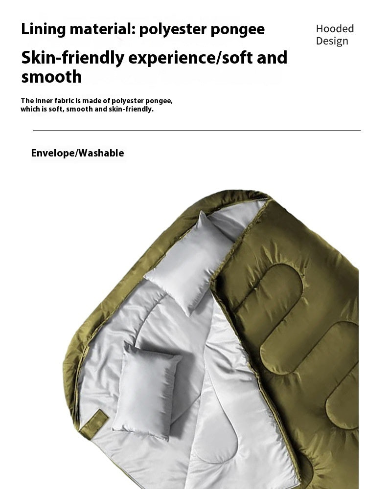 Outdoor Thickened Waterproof Sleeping Bag