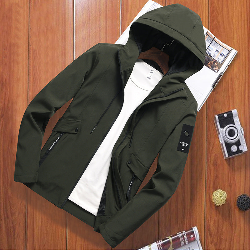Sports Jacket Men's Hooded Jacket