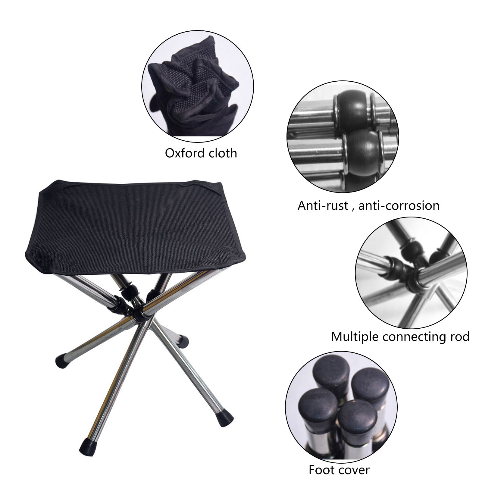 Tie Stainless Steel Camping Chair