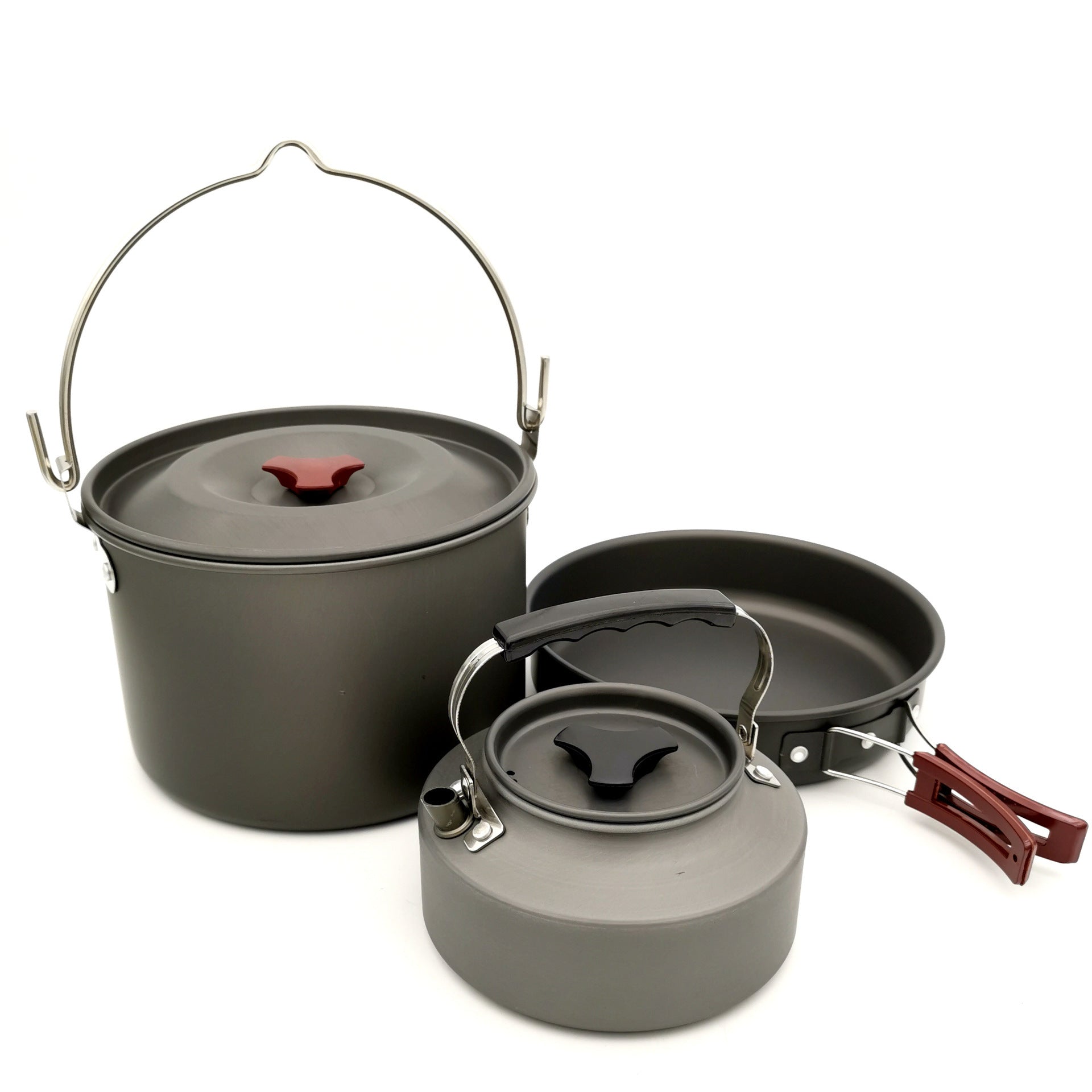 Camping Cookware Aluminum Pot Set